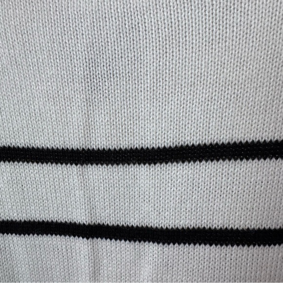 Cabi Turnabout cardigan black white stripe Size XS - Picture 6 of 9